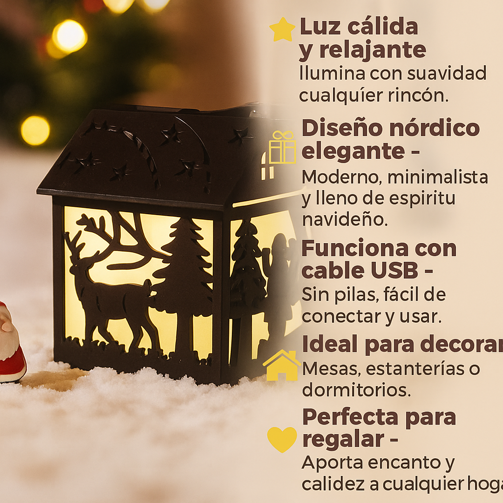 Humidificador Navideño